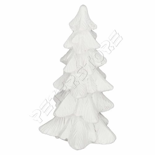 Minifalu - Fenyőfa fehér