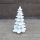 Karácsonyi Dísz - Fenyőfa Fehér