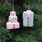 Karácsonyi Dísz - Ajándékok 2 db-os