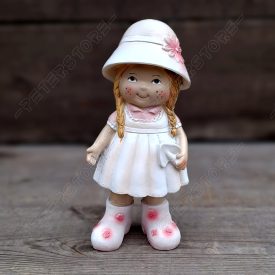 Kislány Kalapban Figura