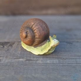 Kerámia Csiga Kerti dísz