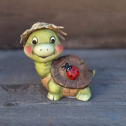 Kerámia Teknős Kerti dísz
