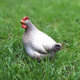 Kerámia Tyúk figura Nagy