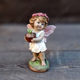 Tündér Virággal Figura