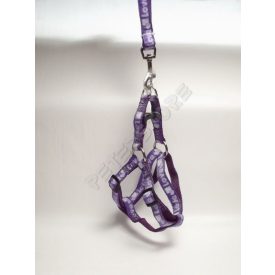 Purple Love SportDog hám (S/M méret) + Póráz