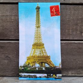   Falikép feszített keret nélküli 15x30 cm - Párizs, Eiffel Torony