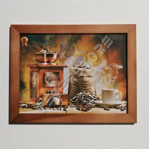 Falikép 18x24 cm - Kávé, Coffee