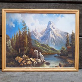 Falikép 24x30 cm - Tájkép