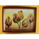 Falikép 30x40 cm - Tulipán