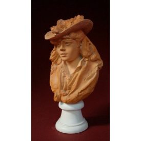 Auguste Rodin - Rose Beuret Portré Szobor
