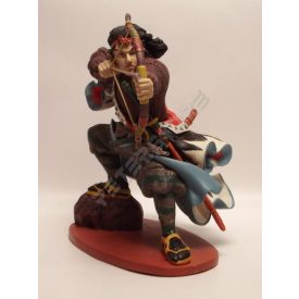 Utagawa Kuniyoshi - Mase Chudayu Masa-aki Szamuráj Szobor