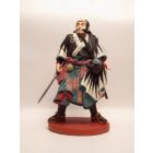 Utagawa Kunisada - Chiba Sabrohei Mitsutada Szamuráj Szobor