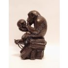 Wolfgang Hugo Rheinhold - The Darwin Monkey - Majom koponyával Szobor