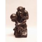 Wolfgang Hugo Rheinhold - The Darwin Monkey - Majom koponyával Szobor