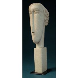 Amedeo Modigliani - Női Fej Szobor (Kicsi)
