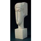 Amedeo Modigliani - Női Fej Szobor