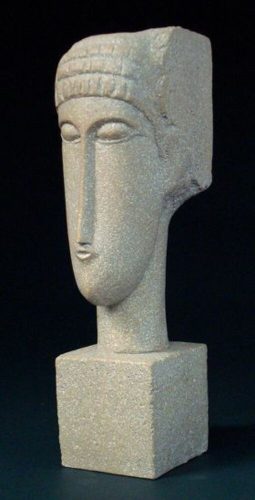 Amedeo Modigliani - Női Fej Szobor