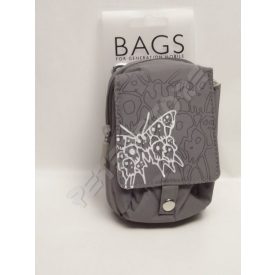 Fényképezőgép, Zenelejátszó, Mobiltelefon Tok Szürke