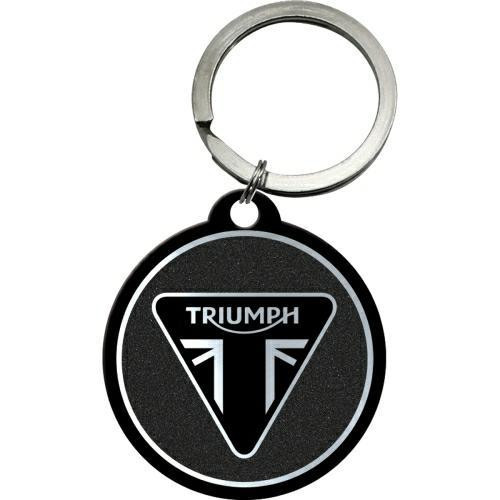 Retró Fém Kulcstartó - Triumph